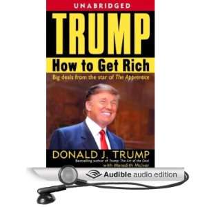  Trump How to Get Rich (Audible Audio Edition) Donald J 