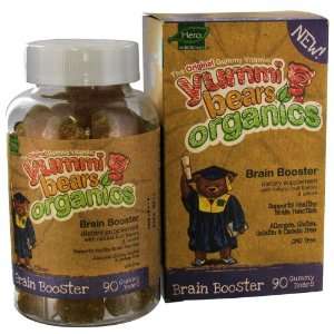 Yummi Bears Organic Brain Booster, 90 Bears Health 