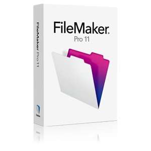  Filemaker v.11.0 Pro   Complete Product   1 User 