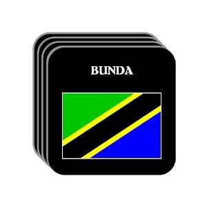  Tanzania   BUNDA Set of 4 Mini Mousepad Coasters 