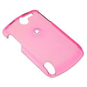  Transparent Pink Snap on Cover for HP iPAQ Glisten 