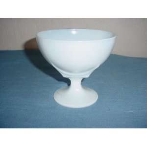  Milkglass Stemmed Bowl 