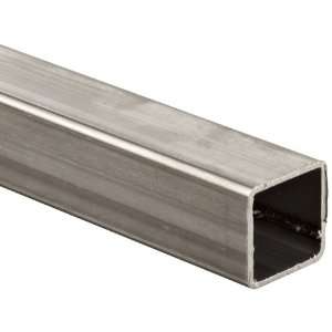   Steel 316 Square Tubing, ASTM A554, 2 x 2, 0.065 Wall, 24 Length