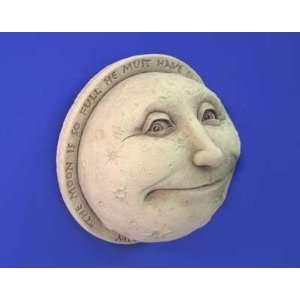  Custom Made   Hand Cast Stone A Childs View Of The Moon 