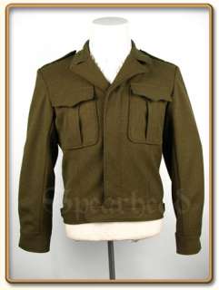 The Ike Jacket was informally named for General Eisenhower, shown 