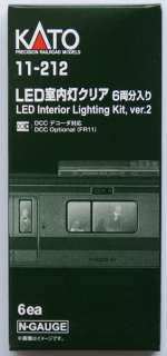   Interior Lighting Kit (Ver. 2) 6 pcs.   Kato 11 212 (N scale)  