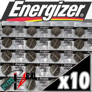 20x NEW Energizer CR2032 ECR 2032 Batteries 3V Exp.2021  