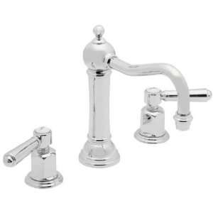  California Faucets Faucets 3302 Widespread Faucet Black 