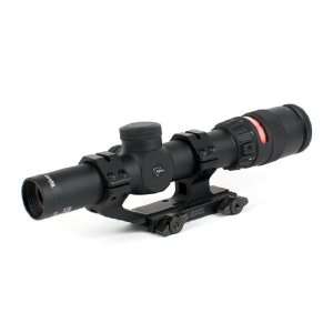 Trijicon AccuPoint TR24 R 1 4x24 Rifle Scope with BAC, Red Triangle 