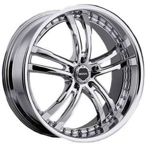 Boss 337 22x9 Chrome Wheel / Rim 5x112 with a 40mm Offset and a 82.80 