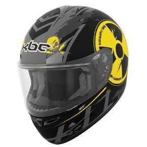  KBC Tarmac Radiation Full Face Helmet Medium  Yellow 