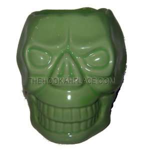  Skull Hookah Bowl (lg lit gre) 