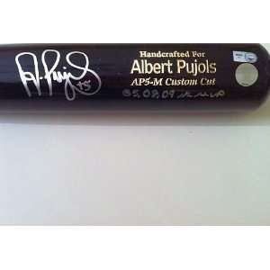  Albert Pujols Autographed Bat St Louis Cardinals Sports 