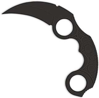   Kerambit w Non Metalic or Magnetic Zytel Polymer FGX Nightshade  