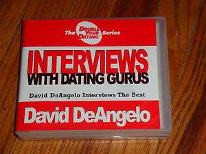 DAVID DEANGELO INTERVIEWS WITH DATING GURUS CD SERIES  