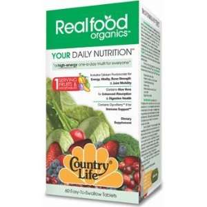  Country Life   Realfood Organics Your Daily Nutrition   60 