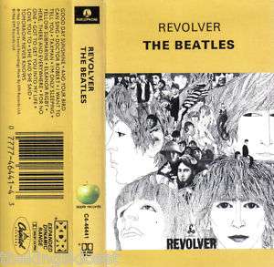 The Beatles Revolver Cassette 1966 OOP VARIANT 077774644143  