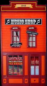 PIKO MUSIC SHOP STORE G Scale Building Qwik Kit # 62721 New in box 