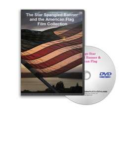 American Flag, National Anthem Star Spangled Banner DVD   A167  