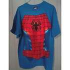 Spider Man Spidey Blue Mens T Shirt Marvel