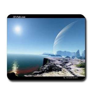  3D CG Mousepad, Image Entitled At The Edge Of Freesia 