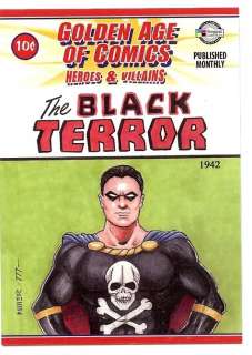 Breygent Golden Age of Comics #Promo 3 The Black Terror  