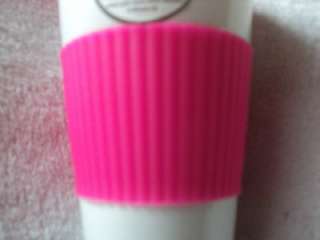 Uptown Eco Cup Ceramic Silicone Lid Reusable Hold 16 oz Pink New 