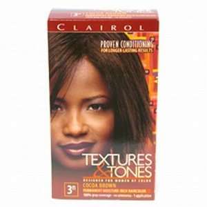  Clairol Text & Tone #3N Cocoa Brown Kit Beauty