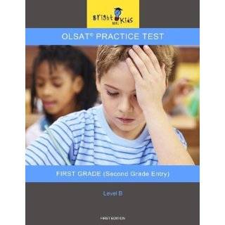 OLSAT Practice Test Level B (2nd Grade Entry) by Bright Kids NYC 
