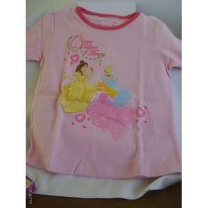  Disney Princess Color Changing Tee Size 3T Baby