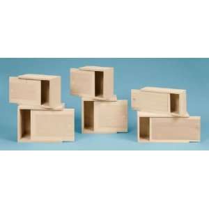  CRAFT BOXES, SET OF 2 NESTED Patio, Lawn & Garden