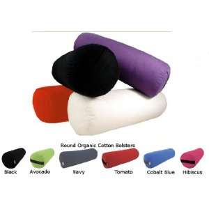  New Bean Round Yoga Bolster Filled With Natural Cotton 