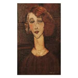   Renée Giclee Poster Print by Amedeo Modigliani, 9x12