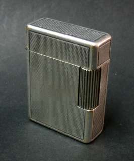 Dupont lighter silver plate in box made in france Paris  