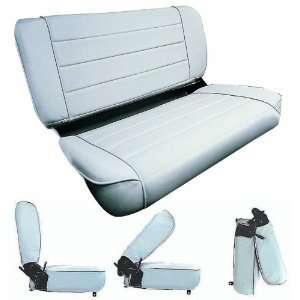  Smittybilt 41511 Grey Denim Fold and Tumble Rear Seat 