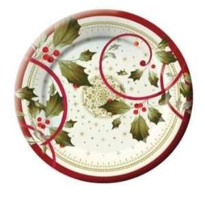  Joyful Poinsettia 8 inch Plates
