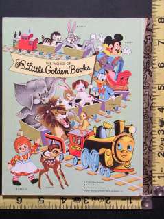 1976 Wild Animal Babies Little Golden Book  
