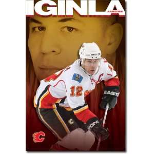   Iginla Calgary Flames 22X34 Poster 12 Nhl 4782