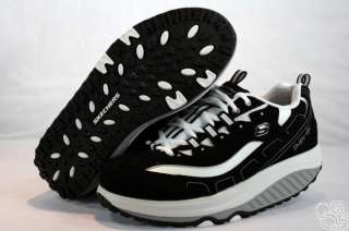SKECHERS Sketchers Shape Ups Strength Black/White Shoes  