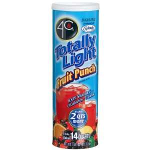 4C Totally Light Fruit Punch Drink Mix Grocery & Gourmet Food