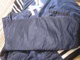 VTG 80s 90s Nylon Satin Starter Jacket MLB NY New York Yankees Large L 