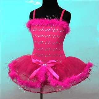   Halloween Dance Ballet Tutu Skirt Party Girls Dress 7 8y size XXL
