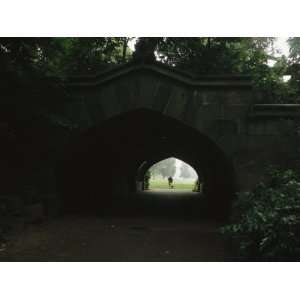 View Through Endale Arch Towards Prospect Parks Long Meadow Stretched 