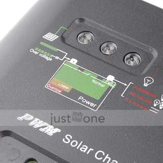 10A PWM Solar Street Light Panel Charge Controller Regulator 12V/24V 