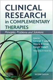Clinical Research in Complementary Therapies Principles, Problems and 