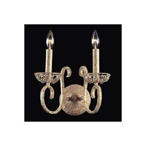  59_ _/2   Two light Elizabethan Wall Sconce