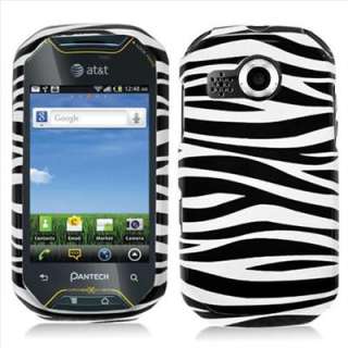 Zebra Hard Case Cover for Pantech Crossover P8000 AT&T Accessory 