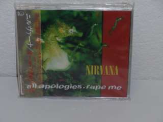 NIRVANA All Apologies (1992 Japanese/Japan Geffen 3 track CD single) w 
