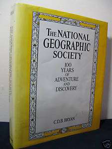 BOOK NATIONAL GEOGRAPHIC SOCIETY 100 YEARS ADVENTURE  