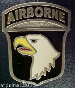 1986 Pewter Belt Buckle Screaming Eagles 101st Airborne  